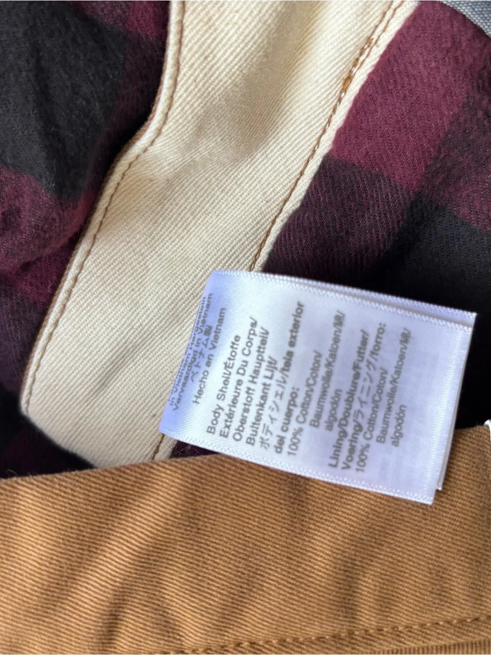 J. Crew 770 Straight-Fit Flannel-Lined Cabin Pant-Brown/Tan-Men's Size 36x30-NWT